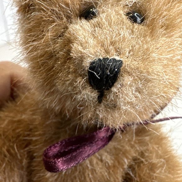 Boyds Bears #1364 The Archive Series Jointed Brown Teddy Bear 1990s Gettysburg - Picture 8 of 12